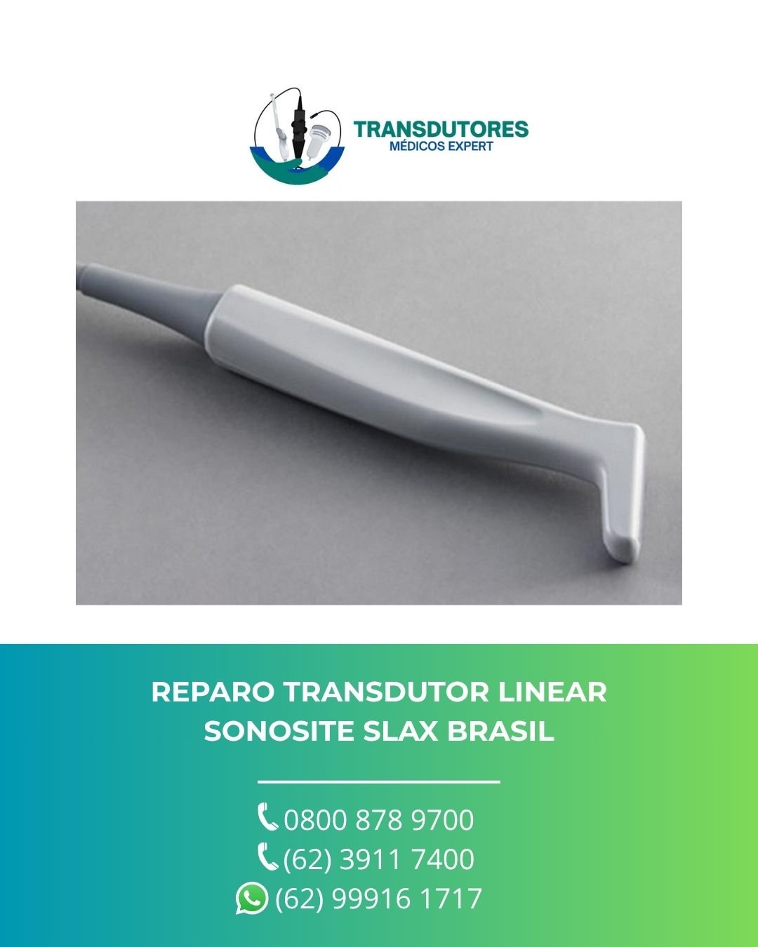 REPARO TRANSDUTOR LINEAR SONOSITE SLAX BRASILTRANSDUTOR LINEAR SONOSITE SLAX BRASIL